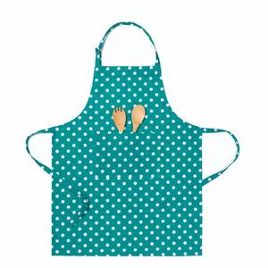 Custom Logo 100% Cotton Printed Bib Apron Heavy Duty Adjustable Sleeveless Kitchen Linen Durable Chefs' Clothing for Home - Product Image 4