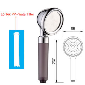 Cabezal de ducha OEM/ODM Grifos termostáticos ABS Plástico Virgen Accesorios de baño KSN Vietnam - Product Image 3