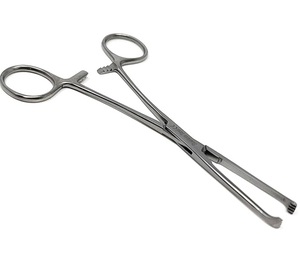 Pinzas Quirúrgicas Allis de Alta Calidad, Cuatro o Cinco Dientes, 15 cm, Acero Inoxidable, Instrumento Quirúrgico - Product Image 4