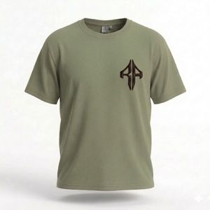 เสื้อยืดผู้ชายพิมพ์ลายคุณภาพสูง ดีไซน์ทันสมัย สไตล์ลำลอง ผลิตจากผ้าฝ้าย 100% โดย RIVIAN ATLANTIC - Product Image 1