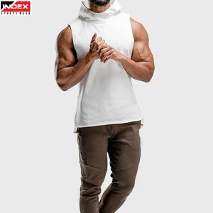 Hoodie sans manches exclusif pour homme, hoodie de fitness de qualité supérieure, veste de sport, personnalisation de la marque disponible - Product Image 1