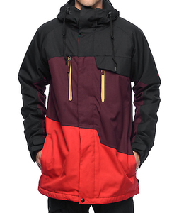 Chaqueta de esquí para hombre con capucha, a prueba de viento, con cremallera, de talla grande, impermeable, con aislamiento sintético de poliéster, para adultos. - Product Image 4