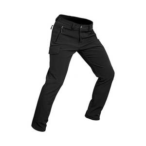 Pantalones de Senderismo para Hombre con Forro Polar, Resistentes al Agua, para Nieve y Esquí, Pantalones Softshell para Snowboard, Térmicos, Cortavientos, para Invierno y Actividades al Aire Libre - Product Image 1