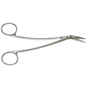 Tijeras Locklin Premium para Encías - Tijeras Quirúrgicas Dentales y Periodontales Curvas y Dentadas de Acero Inoxidable Reutilizables para Contorno de Encías - Product Image 4