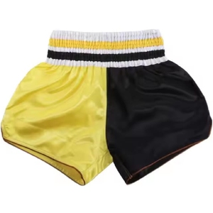 New High Quality Custom Muay Thai Shorts for Men 100% Polyester Breathable 220g Casual - Product Image 2