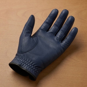 Gant de golf OEM en cuir Cabretta de qualité supérieure pour gaucher, avec logo personnalisé, marqueur de balle magnétique, respirant, adhérence douce, anti-UV, fermeture auto-agrippante - Product Image 4