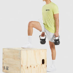 Camisetas de Gimnasio Ligeras y Cómodas para Hombre, Camisetas de Gimnasio de Manga Corta para Hombre, Mejores Ofertas en Línea - Product Image 4