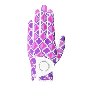 Fabricant en gros, logo personnalisé, service OEM ODM, gants de golf pour hommes respirants, anti-humidité, durables, imprimés, pour gaucher, sport - Product Image 3