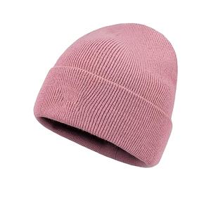 Acheter bonnet d'hiver personnalisé en coton de haute qualité pour hommes et femmes bonnet tricoté à bas prix bonnets lavés tricotés unis 2025 - Product Image 1