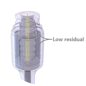 Connecteur sans aiguille 14C007 Gen2 Luer Lock Luer Slip de qualité médicale PC+ABS+SYLIQUE à usage unique pour le transfert de médicaments - Product Image 3