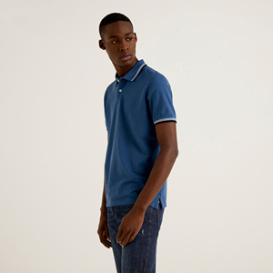 Camiseta Polo Personalizada de Algodón 100% con Cuello Camisero y Combinación de Colores, Ropa Casual para Hombre, Gran Venta - Product Image 2