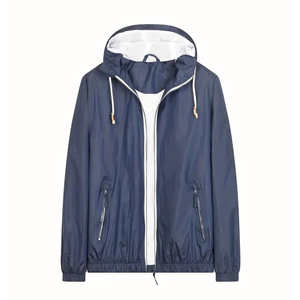 Veste coupe-vent légère, veste de protection contre le vent, vêtement d'extérieur décontracté pour tous les jours, veste zippée - Product Image 1