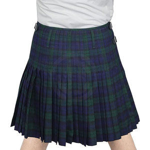 Faldas Kilt de Poliéster/Algodón Transpirables de la Mejor Calidad, Hasta la Rodilla, para Mujer, Estilo Moderno - Product Image 4