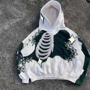 เสื้อฮู้ดซิปรูดซิปเต็มสกรีนพิมพ์ลายเสื้อผ้าคอตตอน100% โลโก้ได้ตามต้องการ - Product Image 1