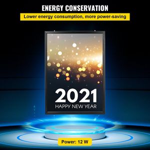 กล่องไฟ LED บาง33X24inch กรอบโปสเตอร์ภาพยนตร์สำหรับโฆษณาเมนูธุรกิจป้ายโฆษณาโปสเตอร์สแนปโปสเตอร์อลูมิเนียม - Product Image 5