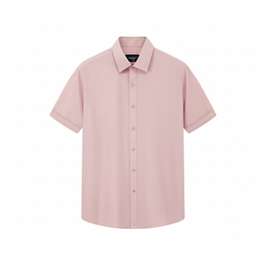 เสื้อเชิ้ตผ้าลินินยืดหยุ่นทันสมัยสำหรับผู้ชาย เหมาะสำหรับทำงานและพักผ่อน สวมใส่สบายตลอดวัน รับผลิตแบบ OEM - Product Image 5