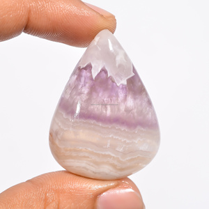 FAIJAN GEMS Améthyste Chevron Naturelle, Pierre Précieuse en Vrac, Cristal Rose de Formes Mixtes, Lot du Rajasthan, Évaluée par une tierce partie pour la joaillerie - Product Image 2