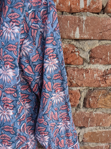 Pyjama en coton imprimé floral pour femmes, vêtements de nuit indiens tendance, pyjama respirant pour l'été et l'hiver - Product Image 5