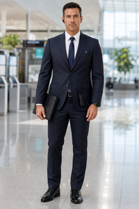 Uniforme personnalisé pour superviseur d'assistance aux passagers VIP à l'aéroport pour hommes |   Uniformes de pilote et d'équipage de cabine à manches longues pour la gestion des services aériens - Product Image 1