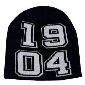 Latest Design High Quality Breathable Waterproof <b>Fleece</b> Fabric Cotton 3D Embroidery Custom Logo Customizable Unisex <b>Beanie</b> - Product Image 1