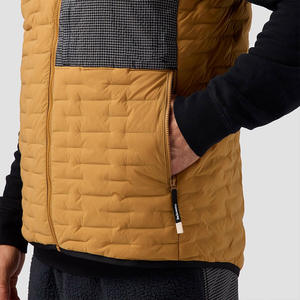 Dernier design, veste d'hiver matelassée pour homme de haute qualité avec col montant, logo frontal, imperméable et respirante - Product Image 4