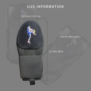 Guantes de Béisbol Profesionales Bigwood Sports, Duraderos, de Tela No Tejida, con Protección para la Palma, Logotipo Bordado, Juveniles, para Mano Derecha - Product Image 5