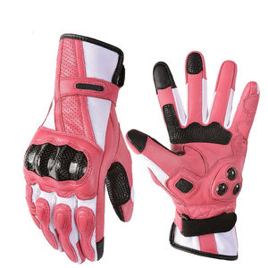 New Arrivals Custom Made Leather Motor Cross Racing <b>Gloves</b> Full Finger <b>Touch</b> <b>Screen</b> Unisex in Wholesale Price - Product Image 1