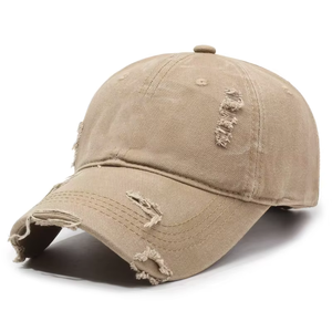 Gorra de Béisbol Unisex de 6 Paneles, Multicolor, Estilo Desgastado, de Algodón, Informal, Ajustable, Proveedor al por Mayor, Fabricante OEM - Product Image 3
