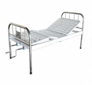 Cama de Hospital Manual de Acero Inoxidable de Alta Tecnología para Habitación de Pacientes, Venta al Por Mayor de Fábrica, SIN-FHB002 - Product Image 1