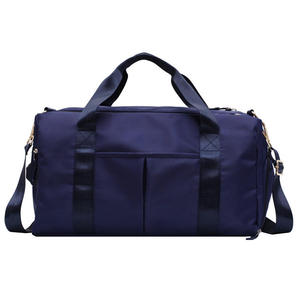 Sac de voyage personnalisable en jean imperméable de haute qualité, grande capacité, avec fermeture éclair, écologique, respirant, sangle réglable, sublimation - Product Image 2