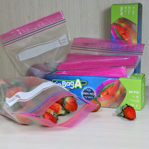 Bolsa de alimentos con doble cremallera ecológica de almidón que garantiza un embalaje higiénico, seguro y sostenible para el suministro de la industria alimentaria - Product Image 3