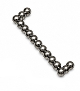 Modern Beaded <b>Cabinet</b> Handle Brushed Brass Drawer Pull for Kitchen & Furniture - Product Image 2