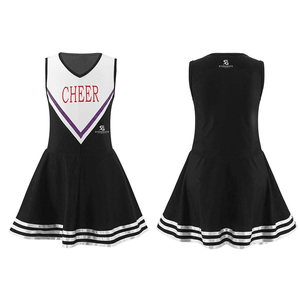 High Quality Ladies <b>Cheerleading</b> Outfit with 220G Fabric Custom Print Wholesale Factory 2026 - Product Image 1