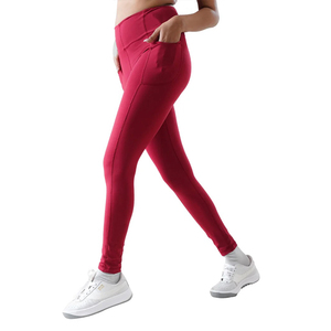 Women’s High Waist <b>Leggings</b> <b>with</b> Side <b>Pockets</b> Stretch Workout Yoga Fitness Activewear Custom OEM Wholesale Manufacturer Supplier - Product Image 6