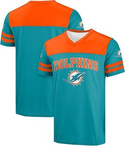 Rams <b>Blue</b> Yellow Mesh V-Neck Short Sleeve Jersey Durable Sport Shirt Polyester <b>Material</b> Wash - Product Image 3