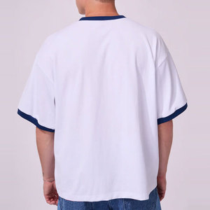Chemise unisexe à col côtelé, coupe classique, été, polyester/coton, toile unie, décontractée, respirante, séchage rapide, nouvelle arrivée, vêtement tendance - Product Image 5