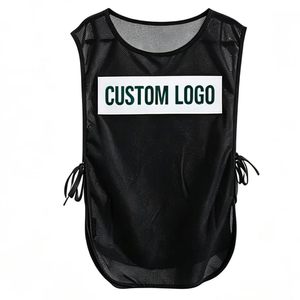 Chalecos de Entrenamiento Personalizados con Malla, Sin Mangas, con Lazos Laterales, para Equipos de Fútbol, con Logotipo Personalizado - Product Image 5