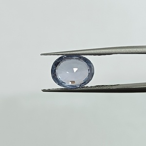 พลอยไพลินสีน้ำเงินธรรมชาติทรงรี 4.09 กะรัต จากศรีลังกา สำหรับทำเครื่องประดับและแหวน รหัสสินค้า BOSN-08 - Product Image 2