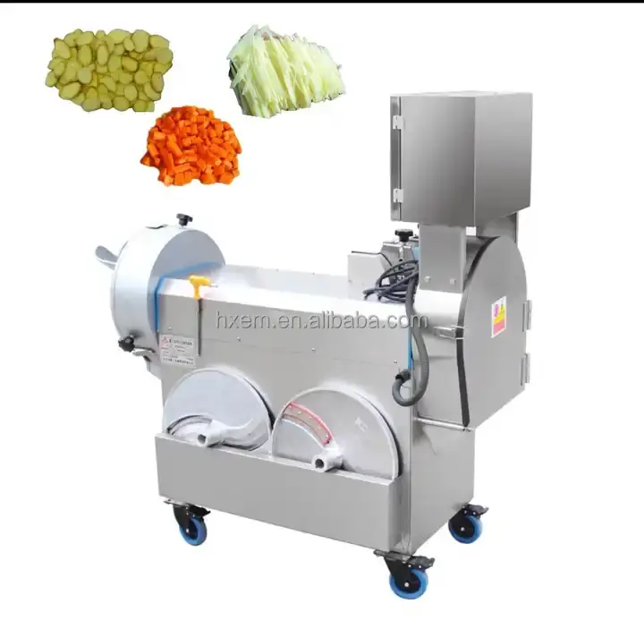 हॉट बिक्री वाणिज्यिक डिडर स्लिसर हेलीकॉप्टर छंटेदार टमाटर फल सब्जियां काटने की मशीन