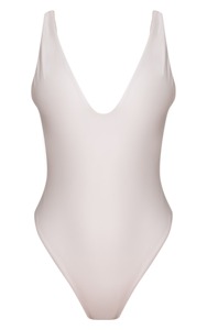 ชุดว่ายน้ำวันพีซผู้หญิงแบบขายส่งตามสั่ง ลายทางสีสันสดใส ทรงฮิปสเตอร์ เปิดหลัง เซ็กซี่ สไตล์บิกินี่ ชุดชายหาด - Product Image 5