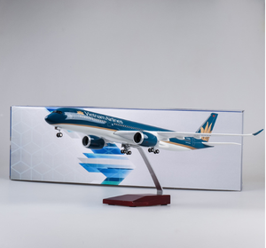 1/142 Vietnam Airlines <span class=keywords><strong>Airbus</strong></span> <span class=keywords><strong>A350</strong></span> 47cm modelo avión escala modelo avión resina ABS modelo avión - Product Image 2