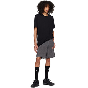 Wholesale Custom <b>Men's</b> Baggy Jorts Summer Streetwear <b>Short</b> Pants <b>Men</b> Distressed Embroidery <b>Patch</b> Denim Jeans <b>Shorts</b> - Product Image 4