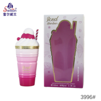 Parfum Gourmand Fruité Floral pour Femme Sellion Iced Bonbon 100ML en Gros Personnalisé – Parfum Sucré Boisé en Forme de Coupe de Crème Glacée