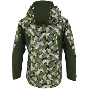 Veste de chasse personnalisée pour l'extérieur, imperméable, softshell, isolée, camouflage, vêtements de chasse, fournisseur en gros OEM ODM - Product Image 3