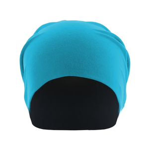 Beanie Hat Solid Color Contrast Design Computer Knitted Acrylic <b>Winter</b> <b>Cap</b> Outdoor Casual Adult 56-58CM - Product Image 1