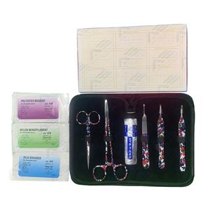 Kits de sutura para estudiantes de medicina de biología anatómica con almohadilla de práctica de sutura Kit de disección Sutura duradera Kit de práctica de la mejor calidad - Product Image 1