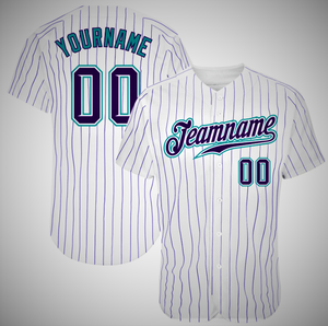 Camiseta de béisbol personalizada, 100% poliéster, estampado por transferencia térmica, de secado rápido, manga corta, nombre y número, uniforme de equipo unisex para adultos, XL - Product Image 2