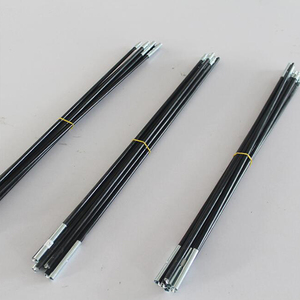 Poteaux de tente pliables en fibre de verre de 11 mm, robustes, pour moustiquaires - Product Image 3