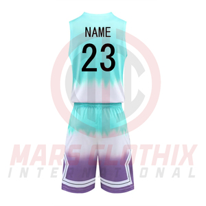 Uniforme de Baloncesto Profesional, Jersey y Pantalones Cortos de Malla de Poliéster Duraderos para Juegos Competitivos de Equipo - Product Image 3