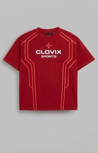 CLOVIX SPORTS T-shirt Oversize Homme à Prix Réduit, Style Streetwear Vintage en Coton Délavé, Coupe Ample Hip Hop, Vente en Gros - Product Image 5
